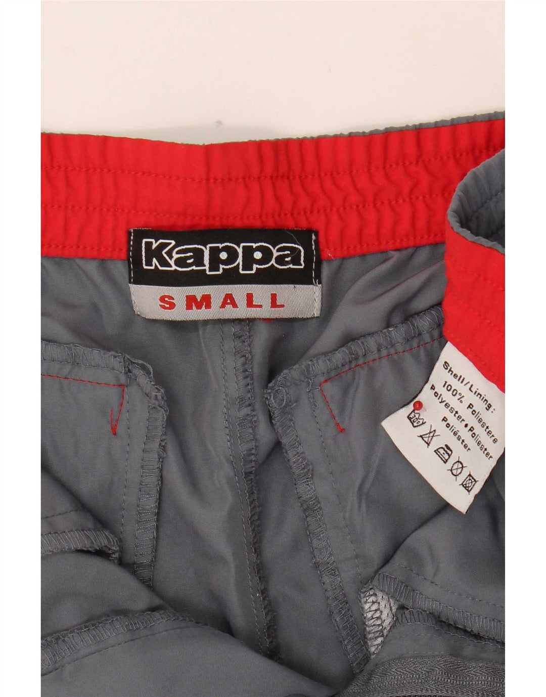 Kappa Herre Capri Bukser Small W29 L18 Grå Polyester