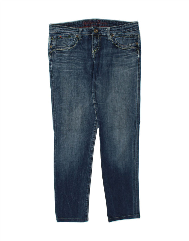 TOMMY HILFIGER Womens Slim Jeans W31 L28 Blue Cotton Vintage Tommy Hilfiger and Second-Hand Tommy Hilfiger from Messina Hembry 