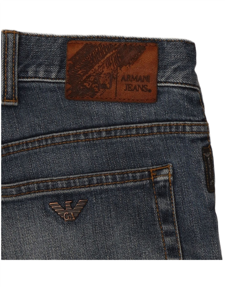 Armani Dame Slim Jeans W32 L29 Blå