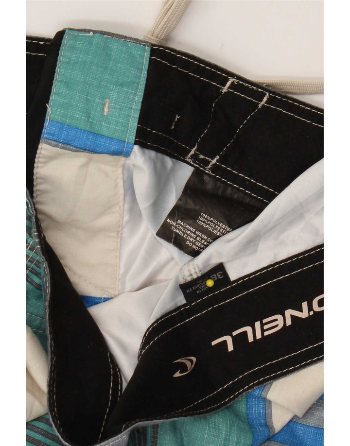 O'Neill badeshorts til mænd XL flerfarvet stribet polyester
