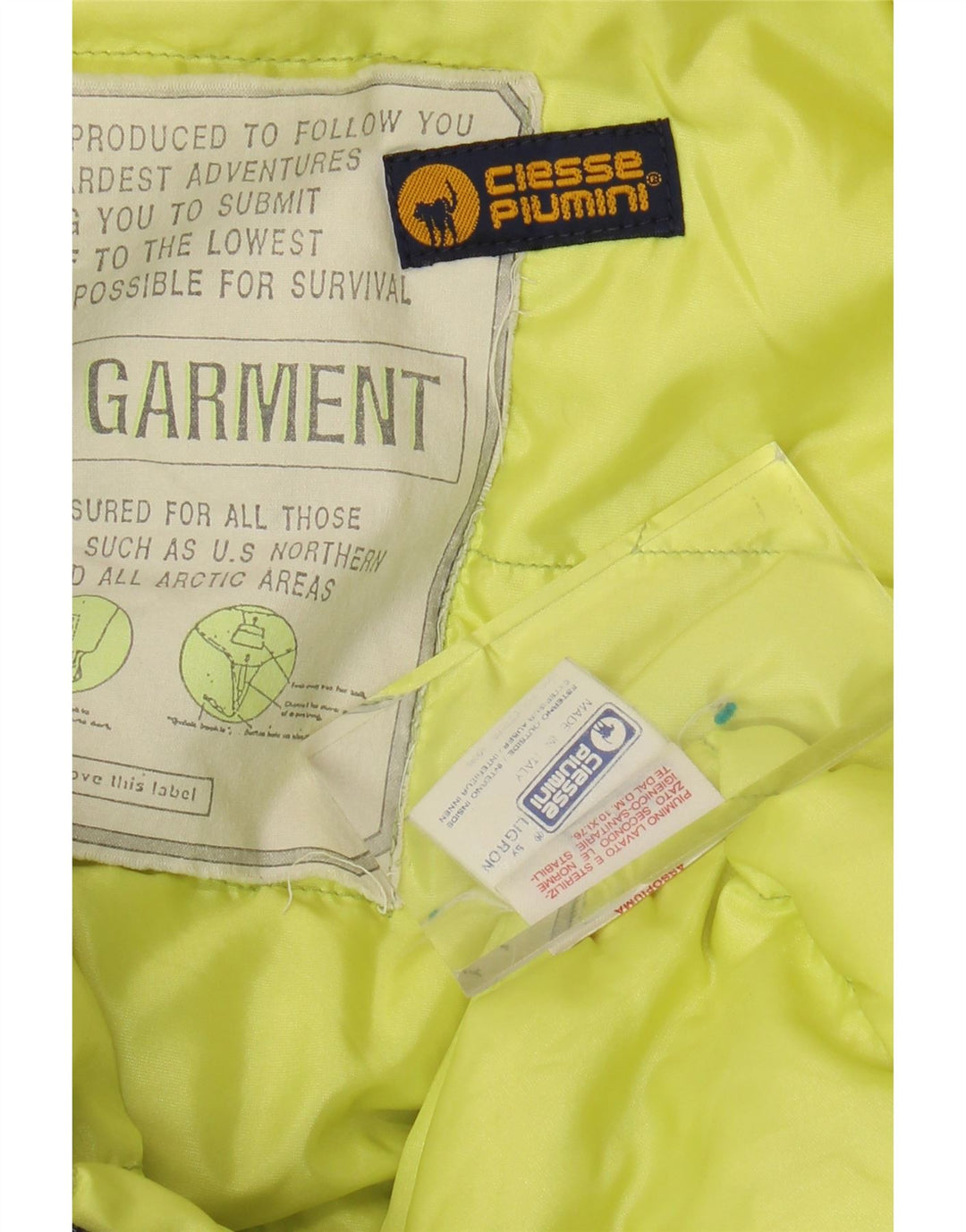 CIESSE PIUMINI Herre Windbreaker Jacket UK 42 XL Navy Blue Polyester