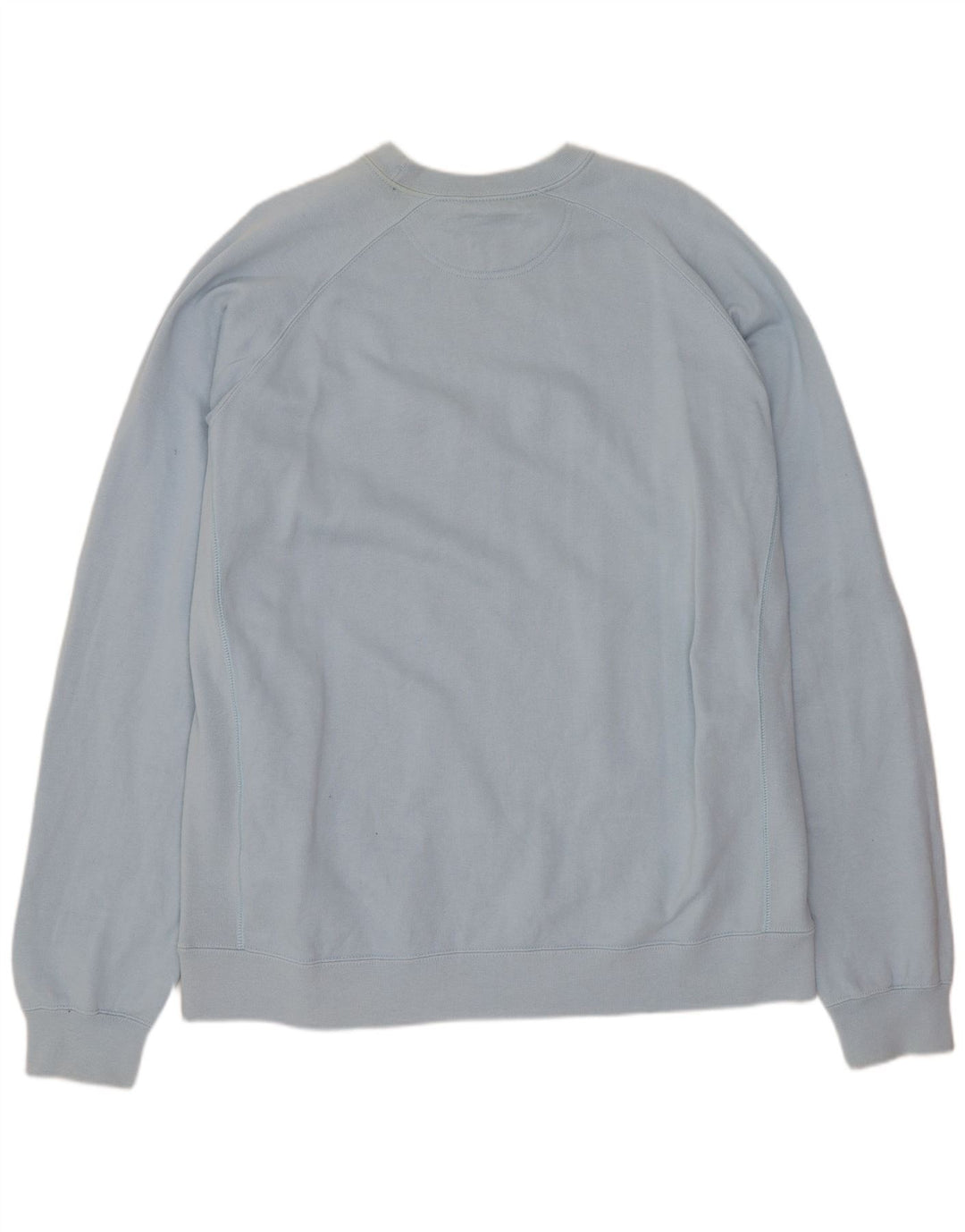 Champion Herre Grafisk Sweatshirt Jumper 2XL Blå Bomuld