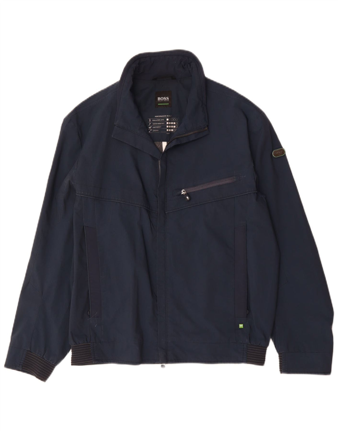 Hugo Boss Bomberjakke til mænd UK 36 Small Navy Blue