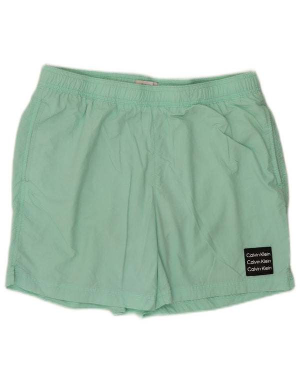 Calvin Klein Badeshorts til mænd Stor grøn polyamid