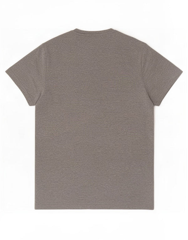 Tommy Hilfiger Herre T-Shirt Top XL Grå Flecked Bomuld