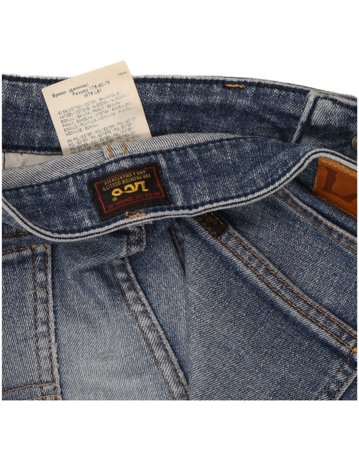 Lee Dame Malone Skinny Jeans W30 L32 Blå Bomuld