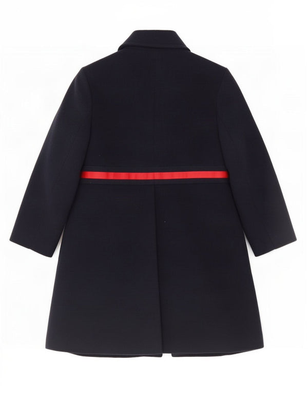Monsoon Girls Overfrakke 7-8 år Navy Blue Colourblock Polyester