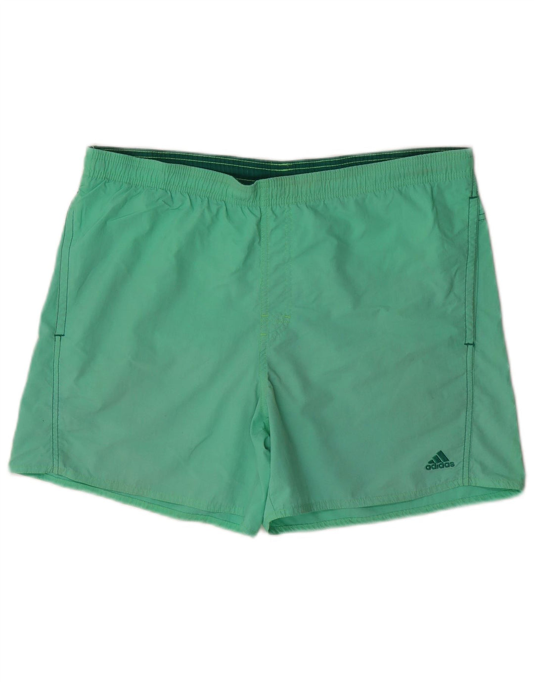 ADIDAS Mens Swimming Shorts Medium  Green Polyester