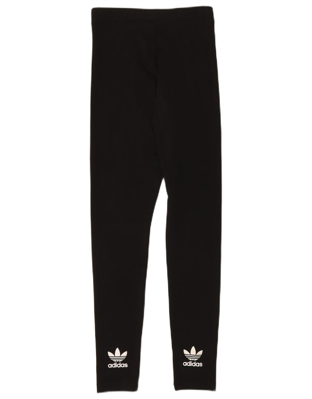 ADIDAS Grafiske Leggings til kvinder UK 10 Lille sort polyester