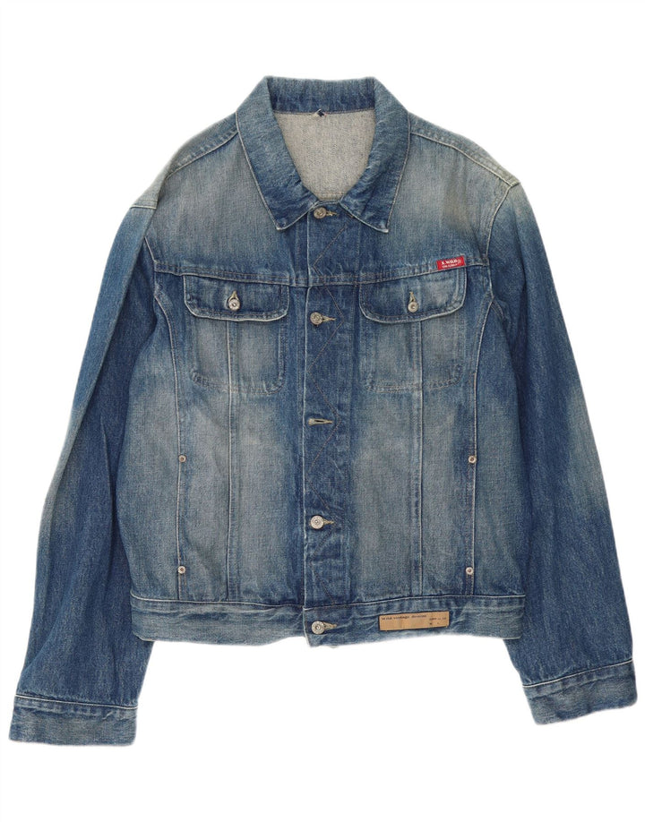 Vintage Herre denimjakke UK 44 2XL Blå Bomuld