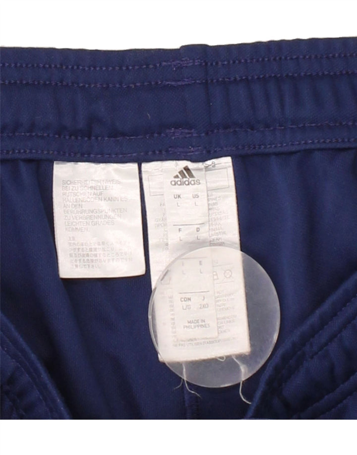 ADIDAS Mens Tracksuit Trousers Large  Navy Blue Polyester Vintage Adidas and Second-Hand Adidas from Messina Hembry 