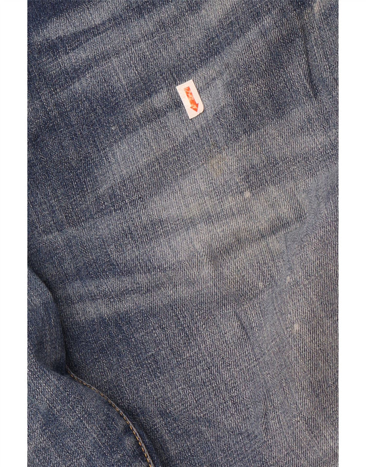 Tommy Hilfiger Herre Straight Jeans W33 L32 Blå Bomuld