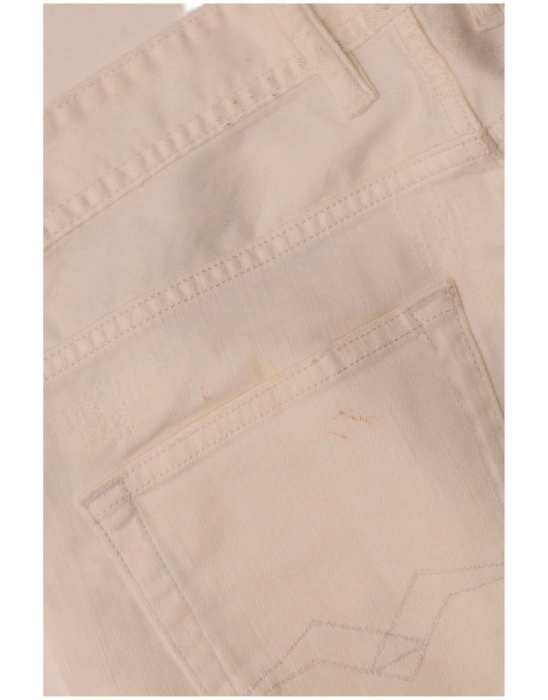 Replay Kvinder Grover Slim Jeans W29 L30 Hvid Bomuld