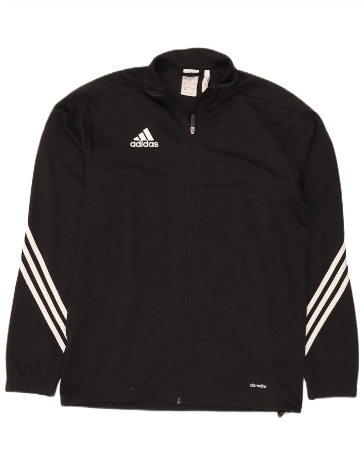 ADIDAS Herre Climalite træningsdragt Topjakke Medium Sort Polyester