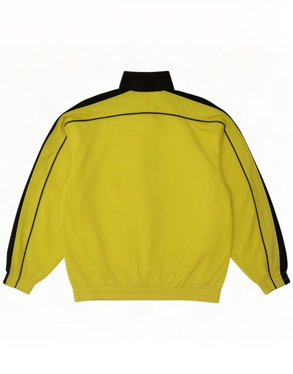 Diadora Træningsdragt til mænd Top Jacket UK 36 Small Yellow Colourblock Polyester