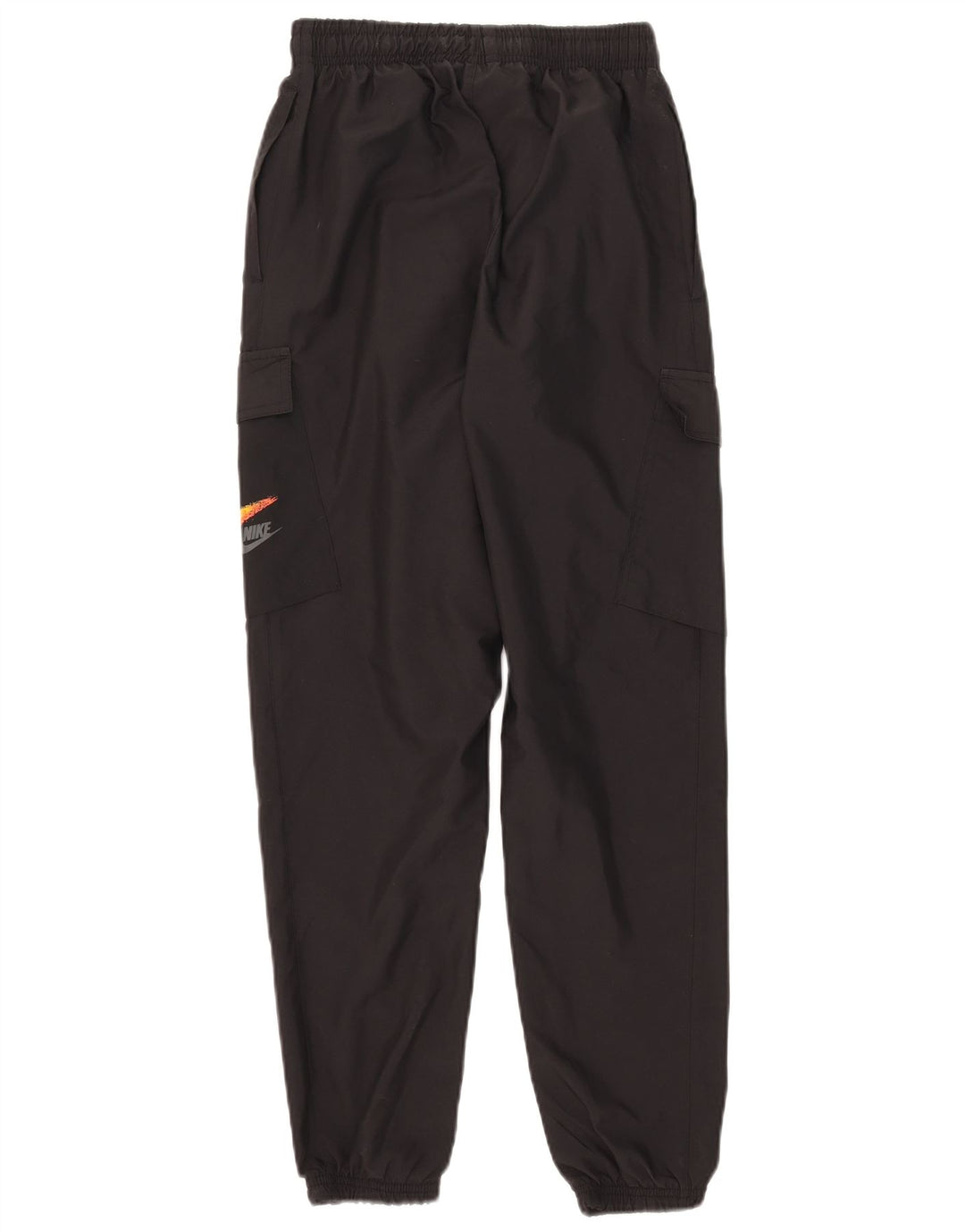 Nike Cargo træningsdragtbukser til kvinder, joggere UK 6 XS Sort polyester