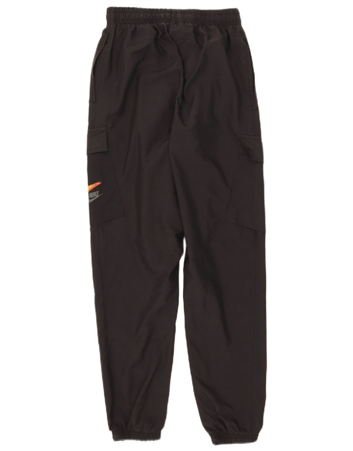 Nike Cargo træningsdragtbukser til kvinder, joggere UK 6 XS Sort polyester