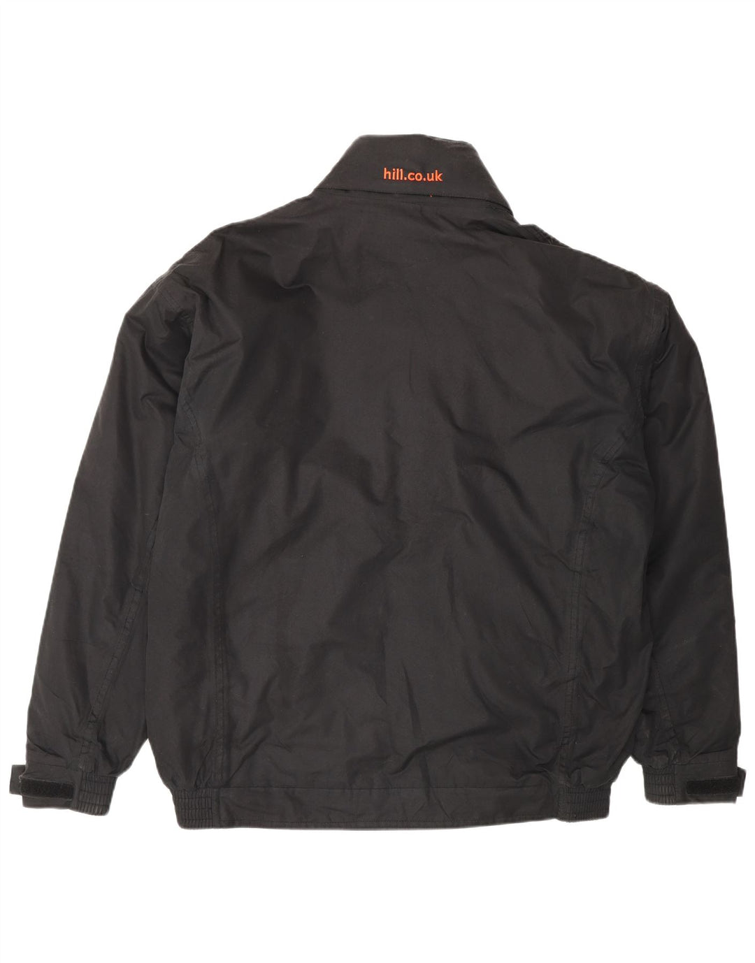 Dickies Herre Windbreaker Jacket UK 40 Large Black Polyester