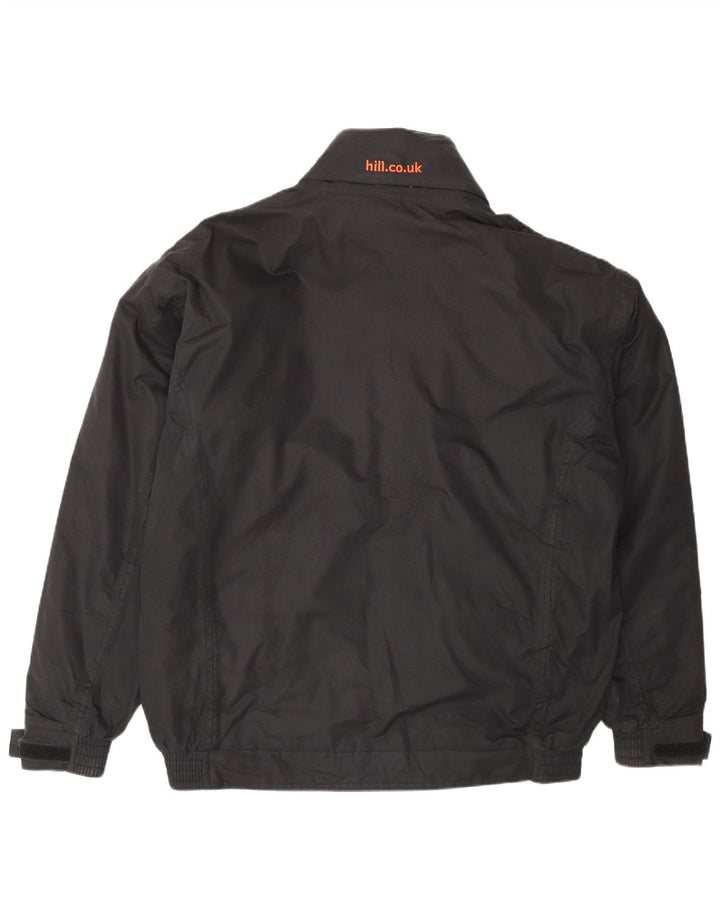 Dickies Herre Windbreaker Jacket UK 40 Large Black Polyester