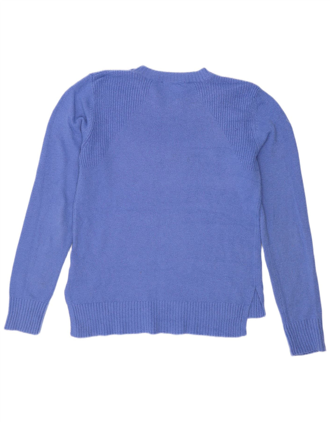 Oasis Dame sweater med rund hals DK 14 Medium Blue Polyester