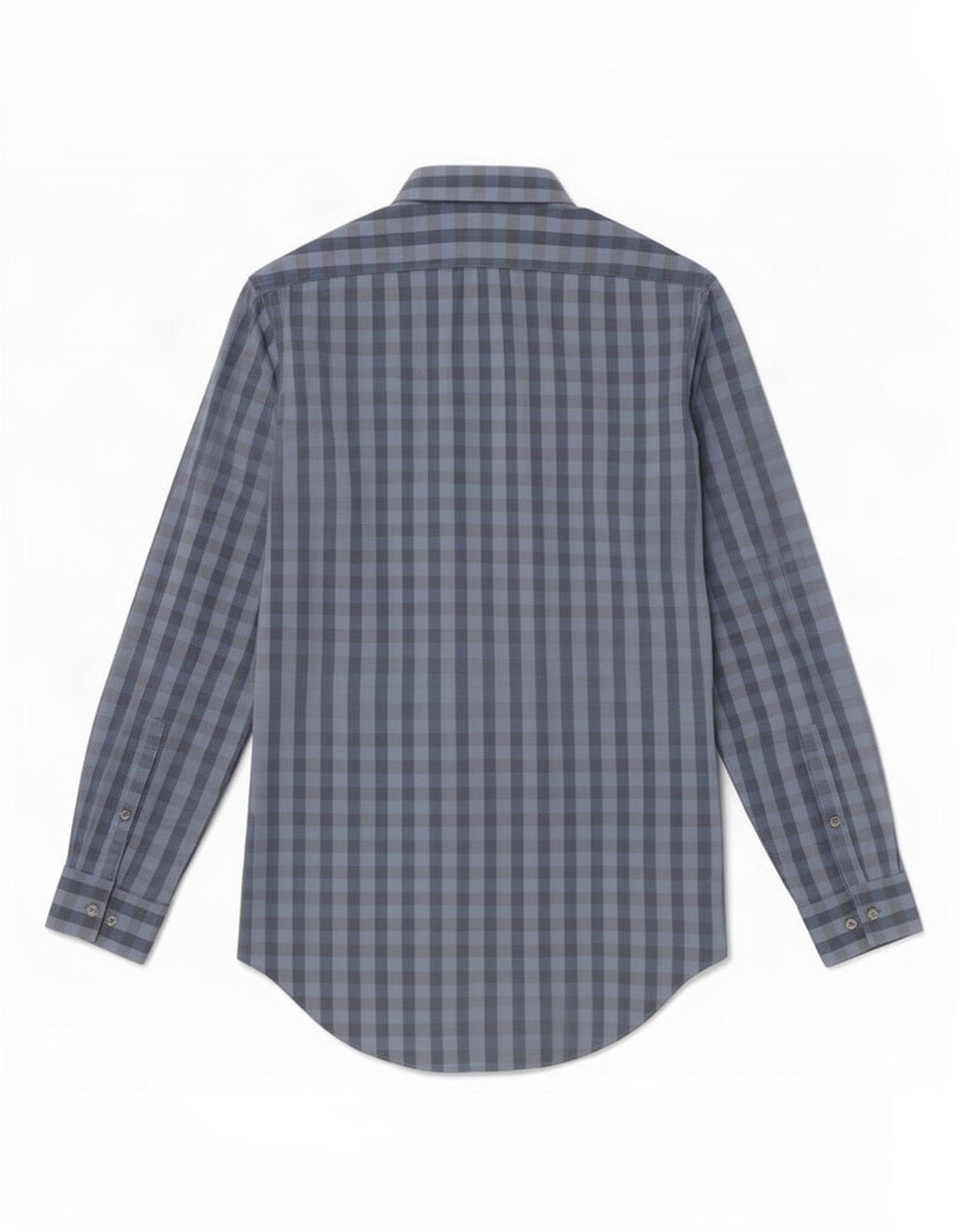 Calvin Klein Herre Slim Fit skjorte størrelse 15 Medium Blue Gingham