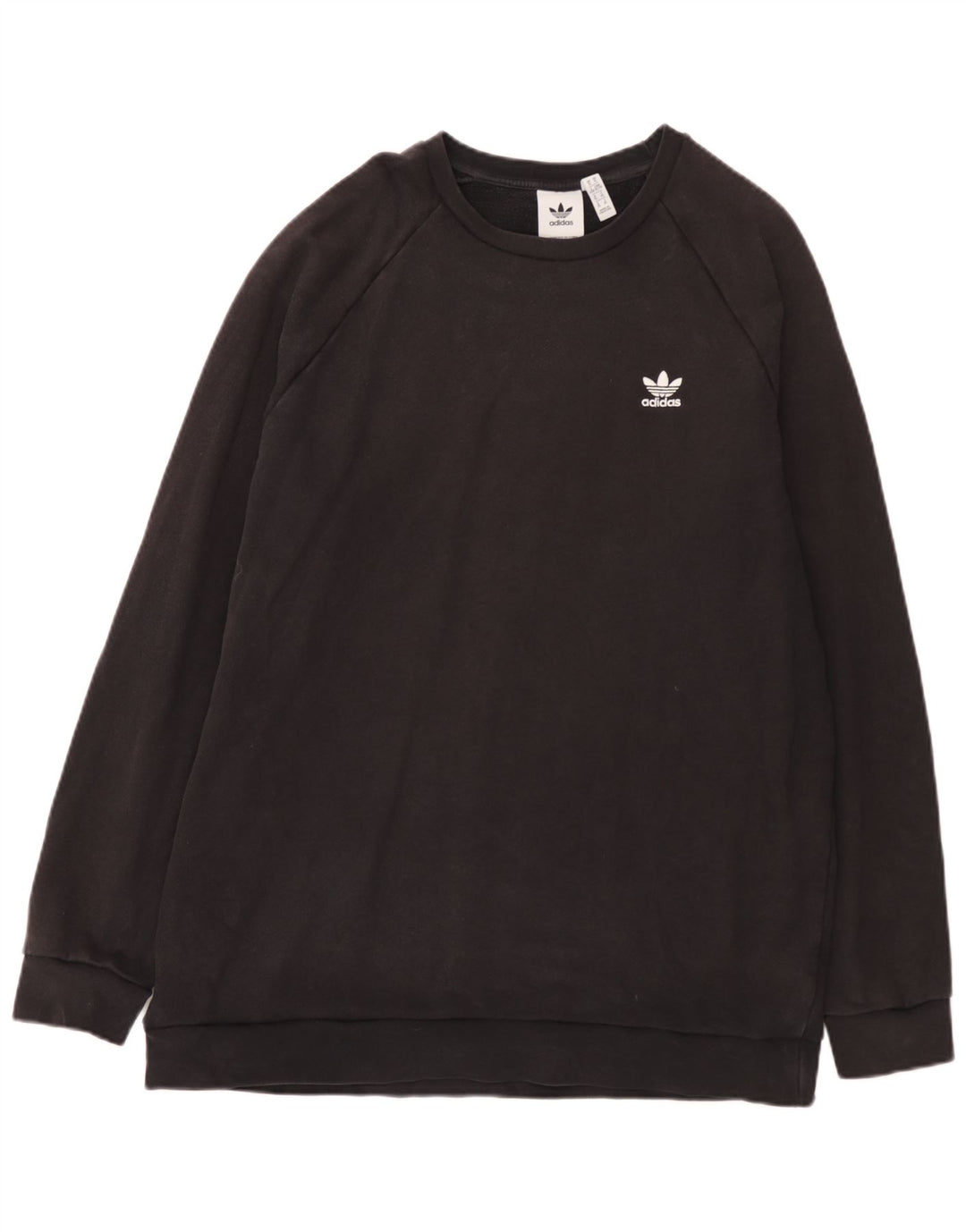 Adidas Herre Sweatshirt Jumper XL Sort Bomuld