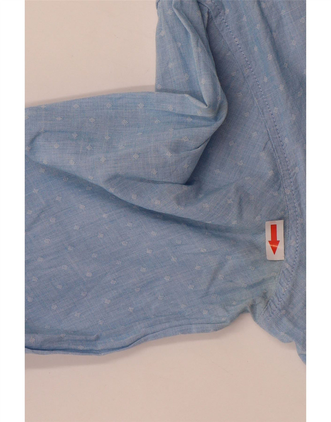 Hugo Boss Herre Regular Fit skjorte Medium Blue Plettet Bomuld