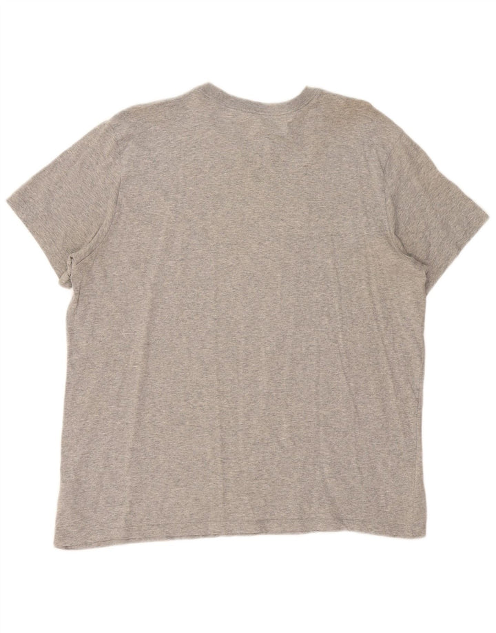 Nike T-shirt top til mænd XL Grå flækket bomuld
