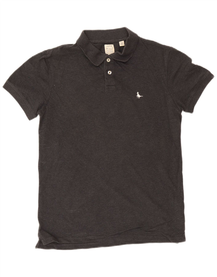 Jack Wills herre poloshirt lille grå bomuld