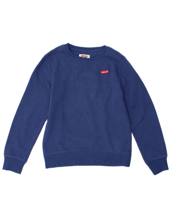 Levi's Boys Sweatshirt Jumper 11-12 år Blå Bomuld