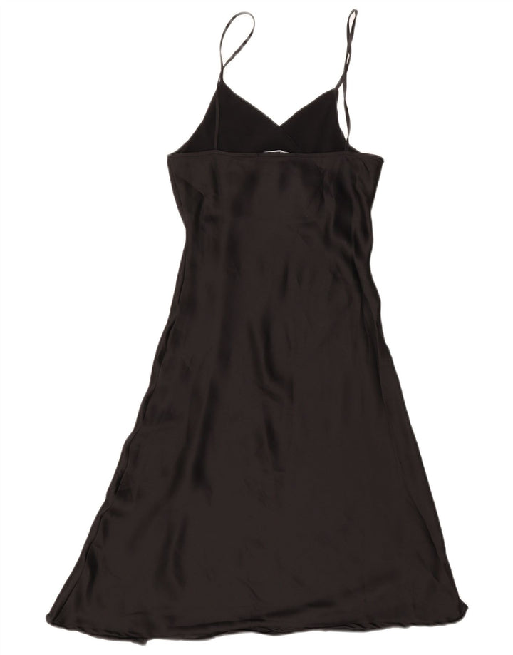 Zara Dame Slip Dress UK 4 XS Sort