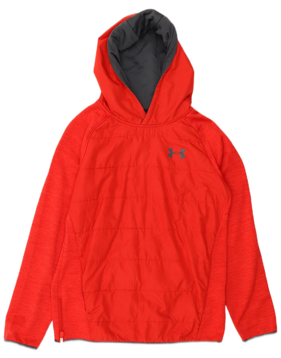 UNDER ARMOUR Drenge hættetrøje 13-14 år XL Rød Polyester
