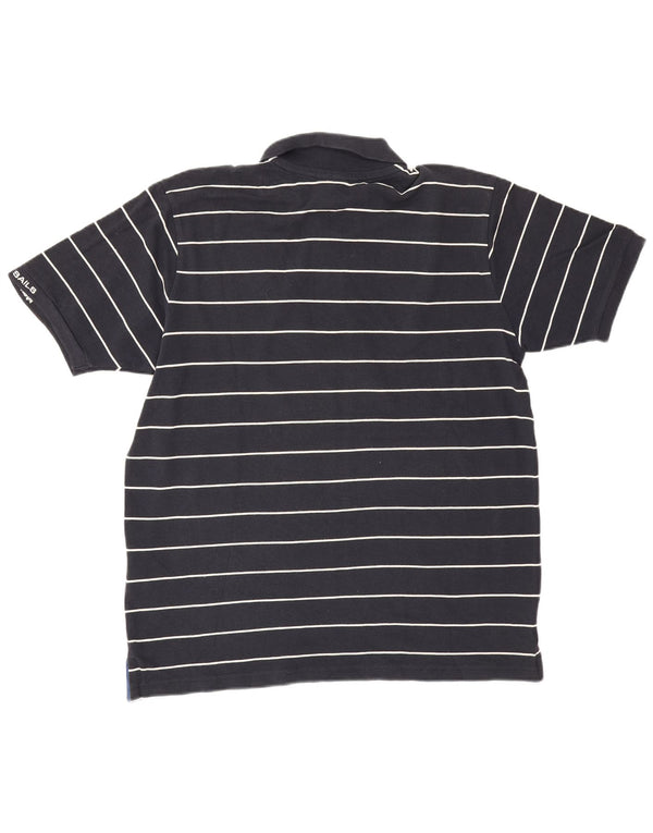 North Sails Herre poloshirt XL marineblå stribet bomuld
