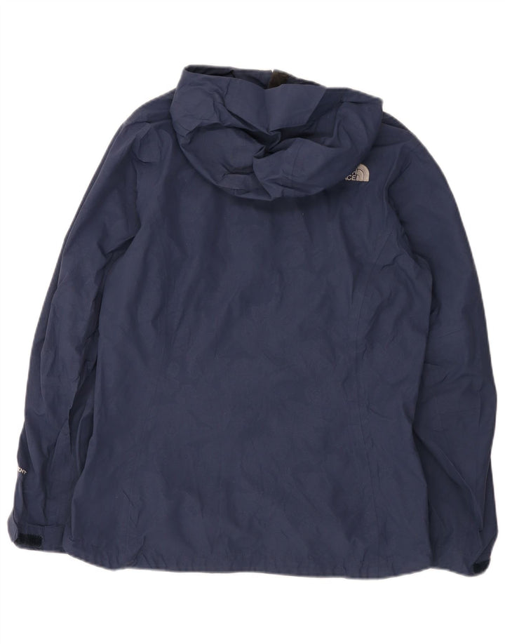 The North Face Dame Hyvent Regnjakke med hætte UK 14 Medium Navy Blue