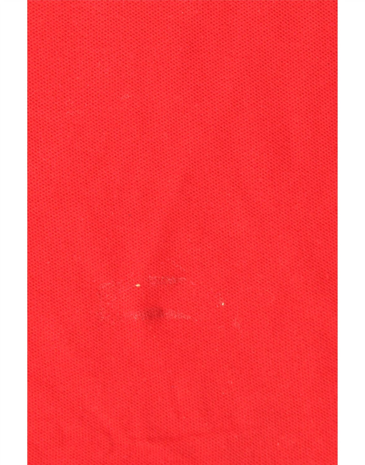 NIKE Poloshirt til mænd Medium rød bomuld