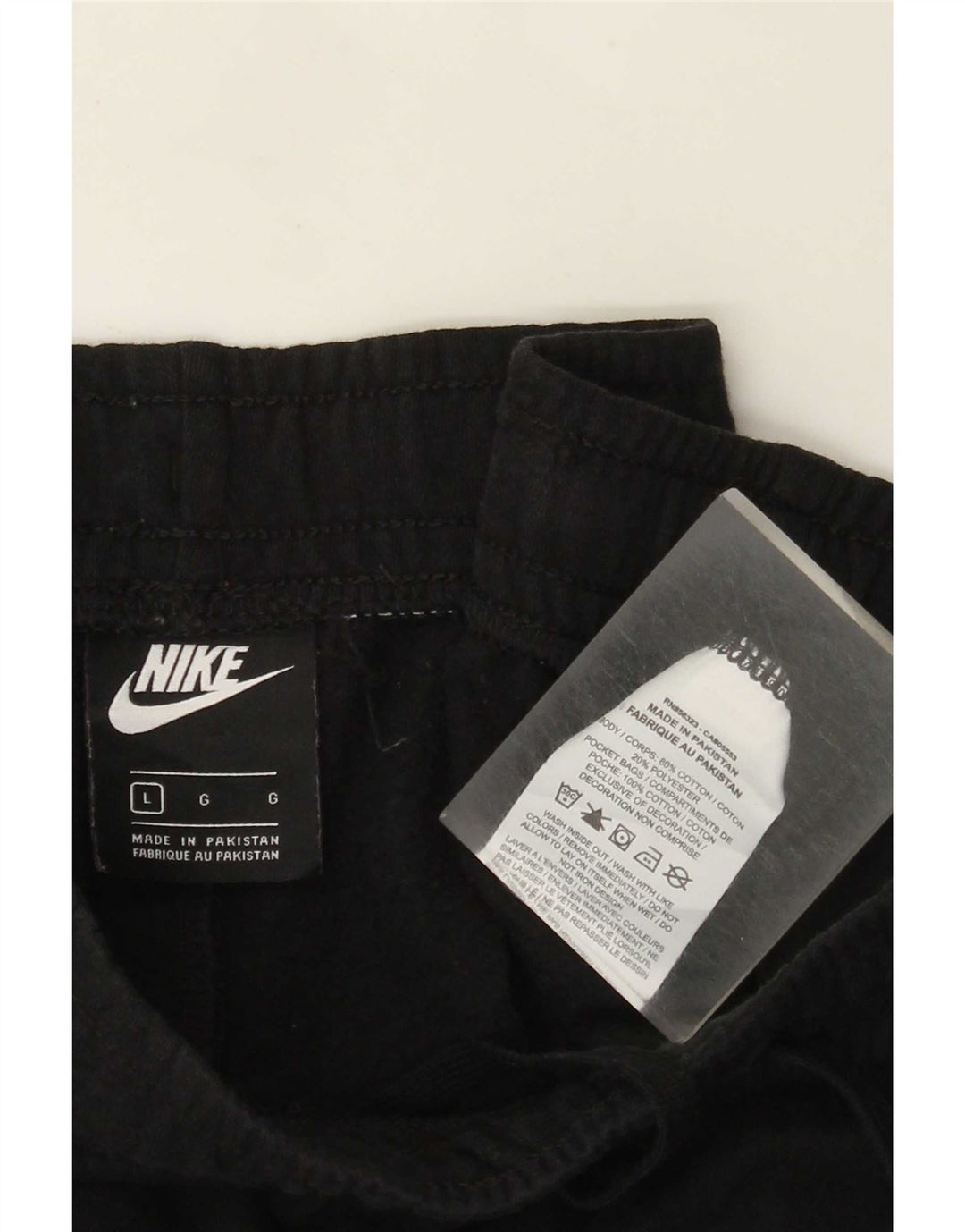 Nike træningsdragt bukser til mænd, joggers, store sorte bomuld