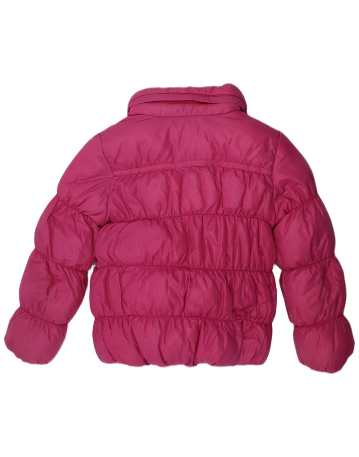 Dkny Piger Hætte Vendbar Polstret Jakke 4-5 År Pink Polyester