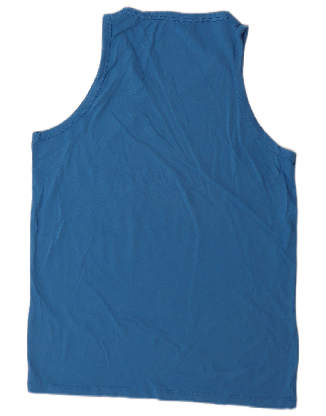 Jack & Jones Herre Grafisk Vest Top Stor Blå Bomuld