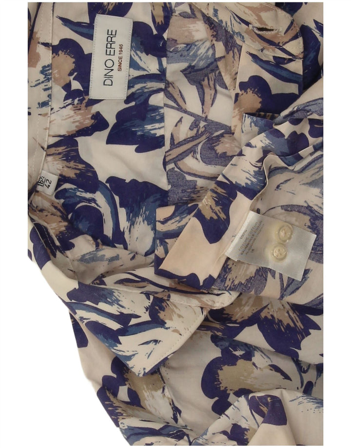 Dino Erre Herreskjorte str. 42 Large Multicolored Floral