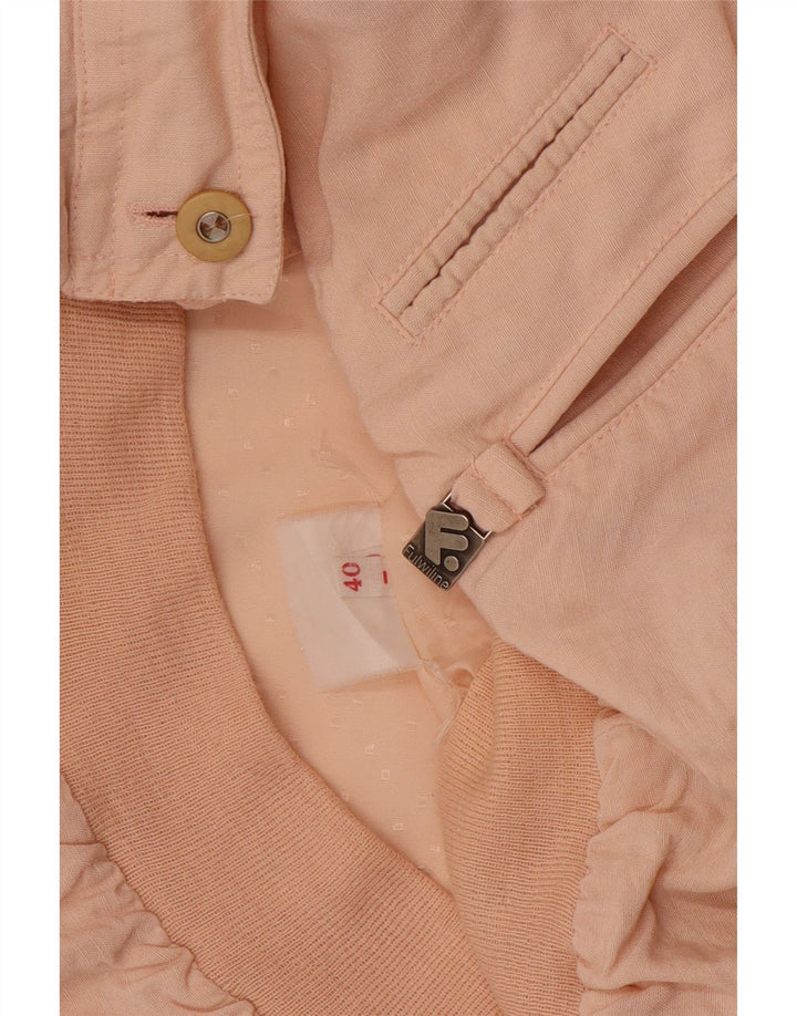 Vintage oversized bomberjakke til kvinder EU 40 Medium Pink