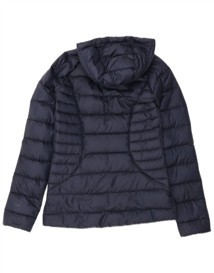 The North Face, polstret hættejakke til kvinder, UK 6 XS marineblå polyester