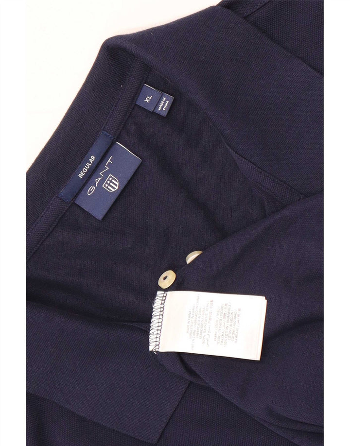 Gant Regular Polo Shirt XL Marineblå Bomuld