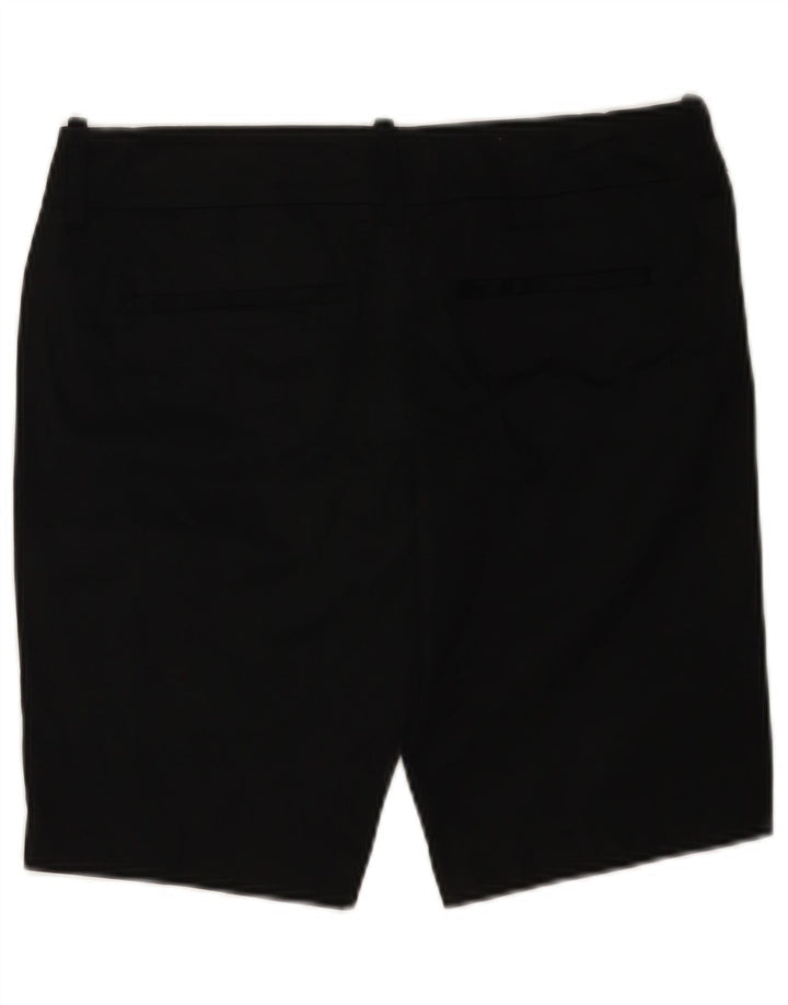 Mossimo Womens Petite Casual Shorts US 6 Medium W30 Black Bomuld