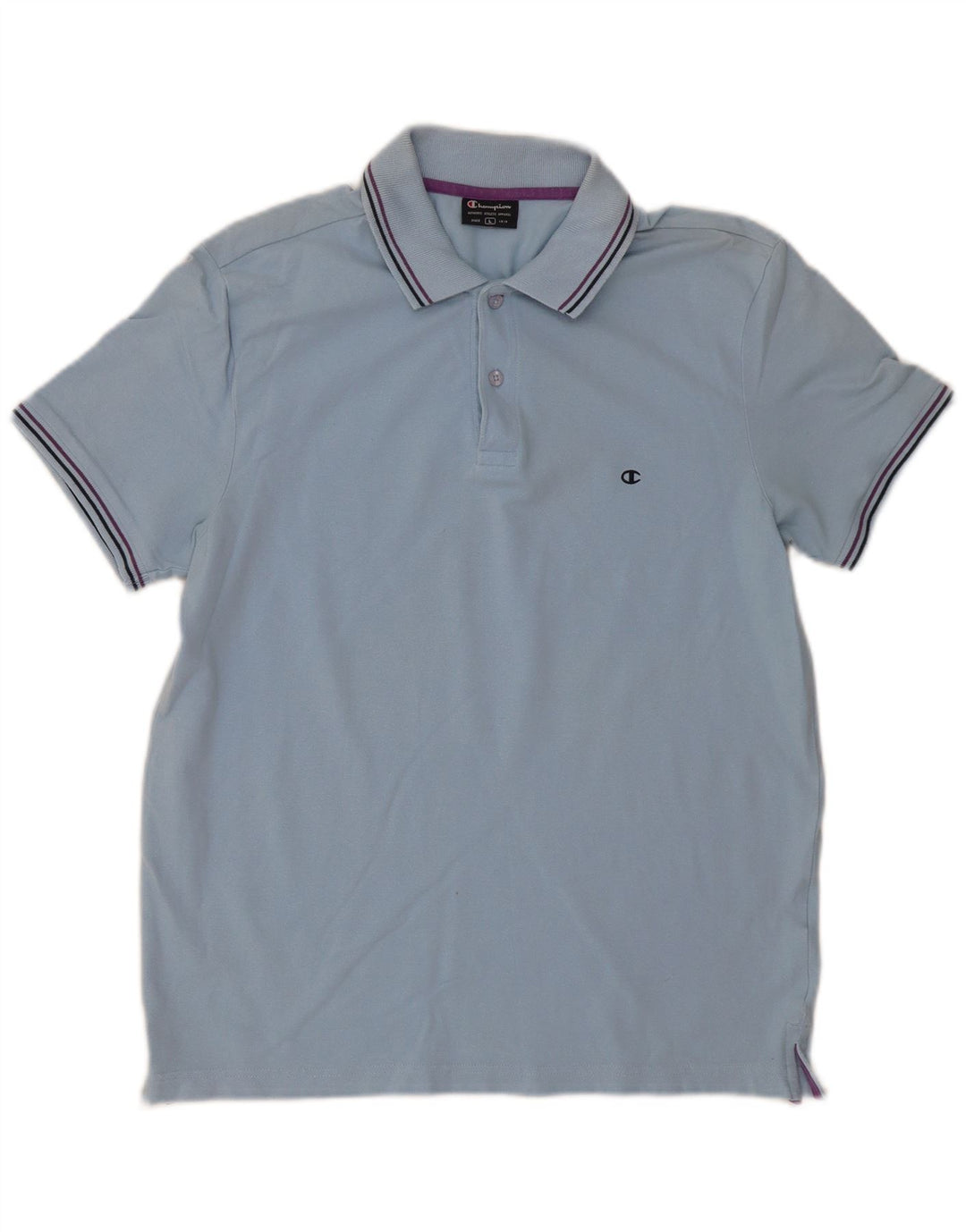 Champion Herre Polo Shirt Large Blue