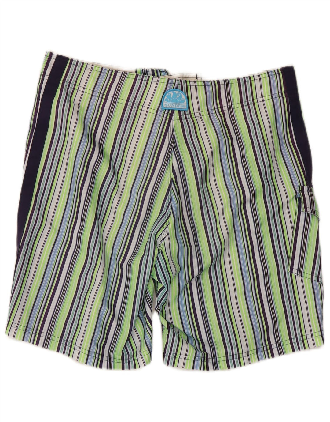 Sundek Herre badeshorts Medium Flerfarvet Stribet