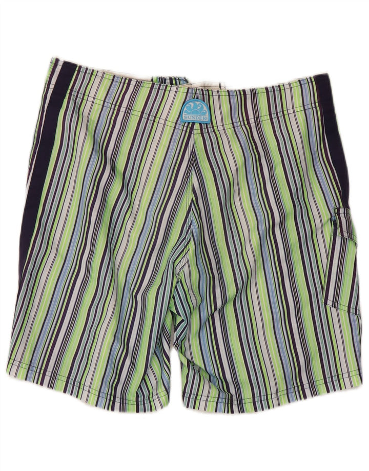 Sundek Herre badeshorts Medium Flerfarvet Stribet