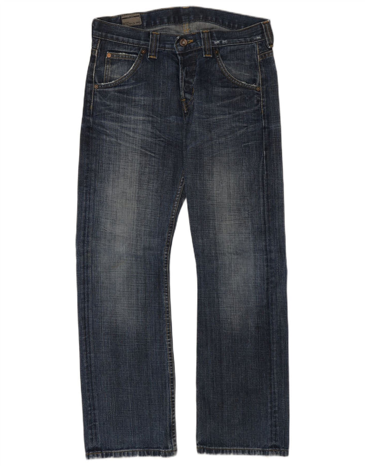 Lee Dame Flint Straight Jeans W30 L30 Blå Bomuld