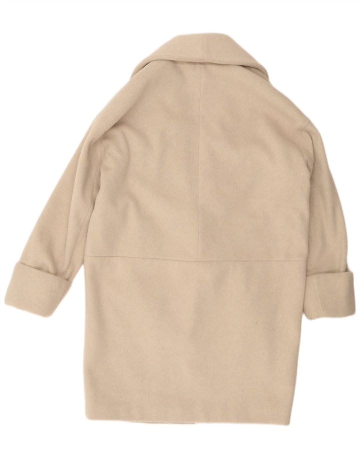 MINT VELVET Oversized overfrakke til kvinder UK 6 XS Beige Polyester