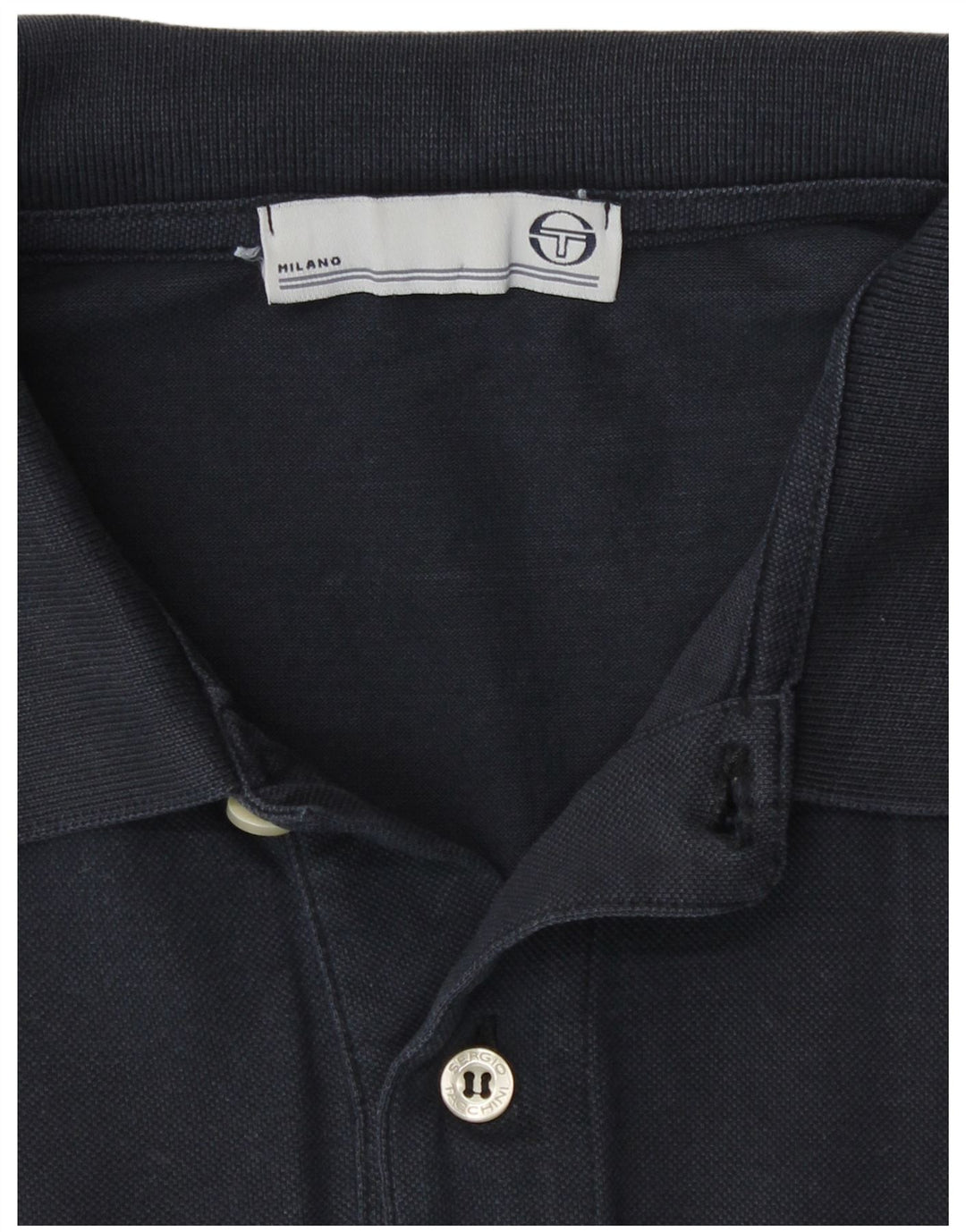 Sergio Tacchini herre poloskjorte stor marineblå