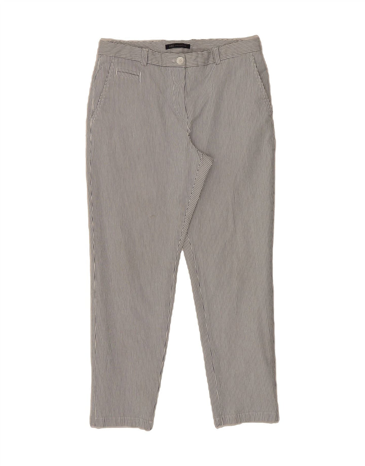 MARKS & SPENCER Womens Slim Chino Trousers UK 12 Medium W28 L26 White Vintage Marks & Spencer and Second-Hand Marks & Spencer from Messina Hembry 